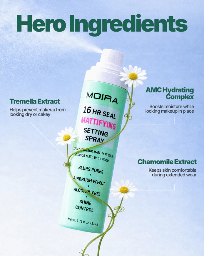 16HR Seal Mattifying Setting Spray - Image 3