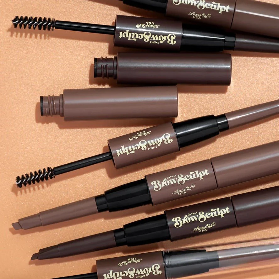 2 In 1 Brow Sculpt Pencil & Tinted Eyebrow Gel Mascara - Image 3