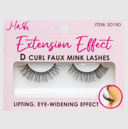 3D19D D-Curl Extension Effect 3D False Lashes Volume 2