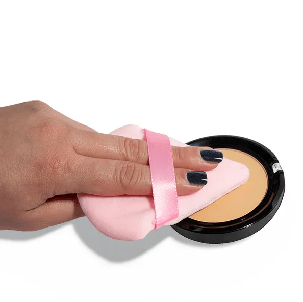 4 Assorted Pink Powder Puffs - Image 3