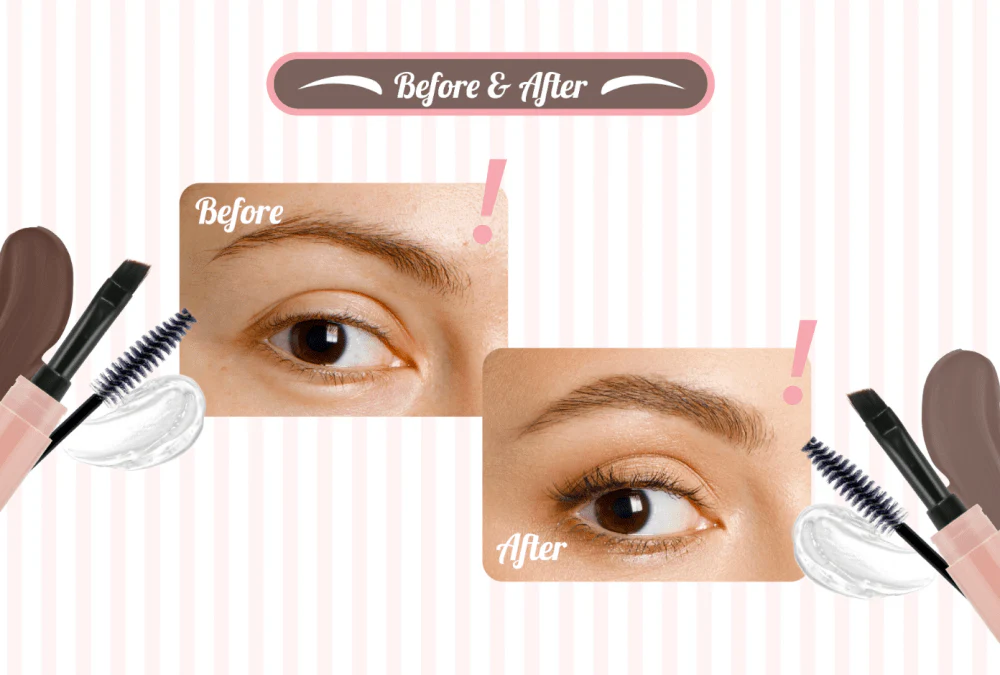 Attention! 4 in 1 Pomade + Eyebrow Gel - Image 2