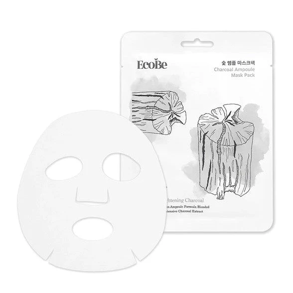 Charcoal Ampoule Facial Sheet Mask - Image 2