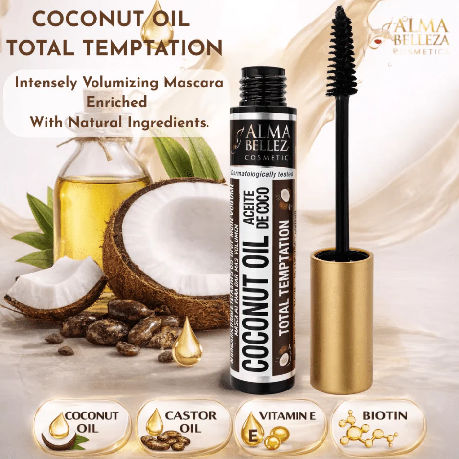 Coconut Oil - Eyelash Mascara - Image 3