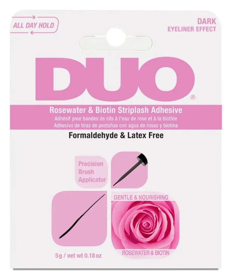 Dark Brush Rosewater & Biotin Striplash Lash Glue Liner 5 g.