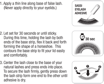 Dark Eyelash Glue 1 oz. - Image 2