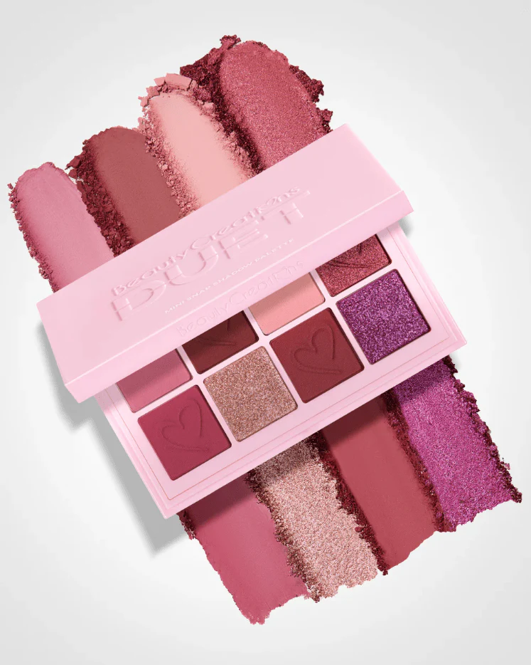 Duet Mini Snap Eyeshadow Palette - Rouge Romance