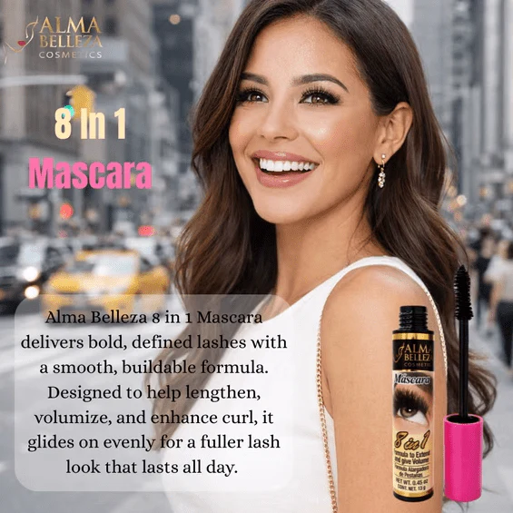 Extend and Give Volume - 8 en 1 Eyelash Mascara - Image 4
