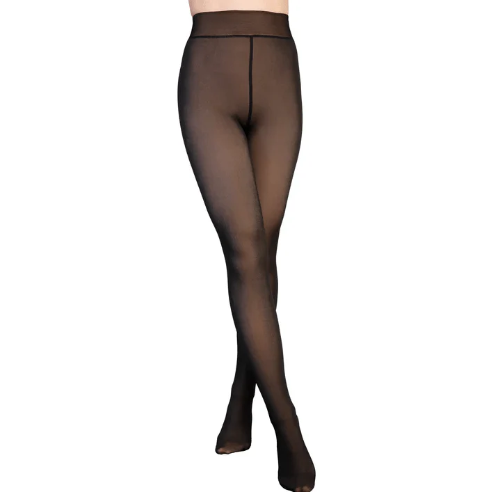 Faux Sheer High Waisted Tights