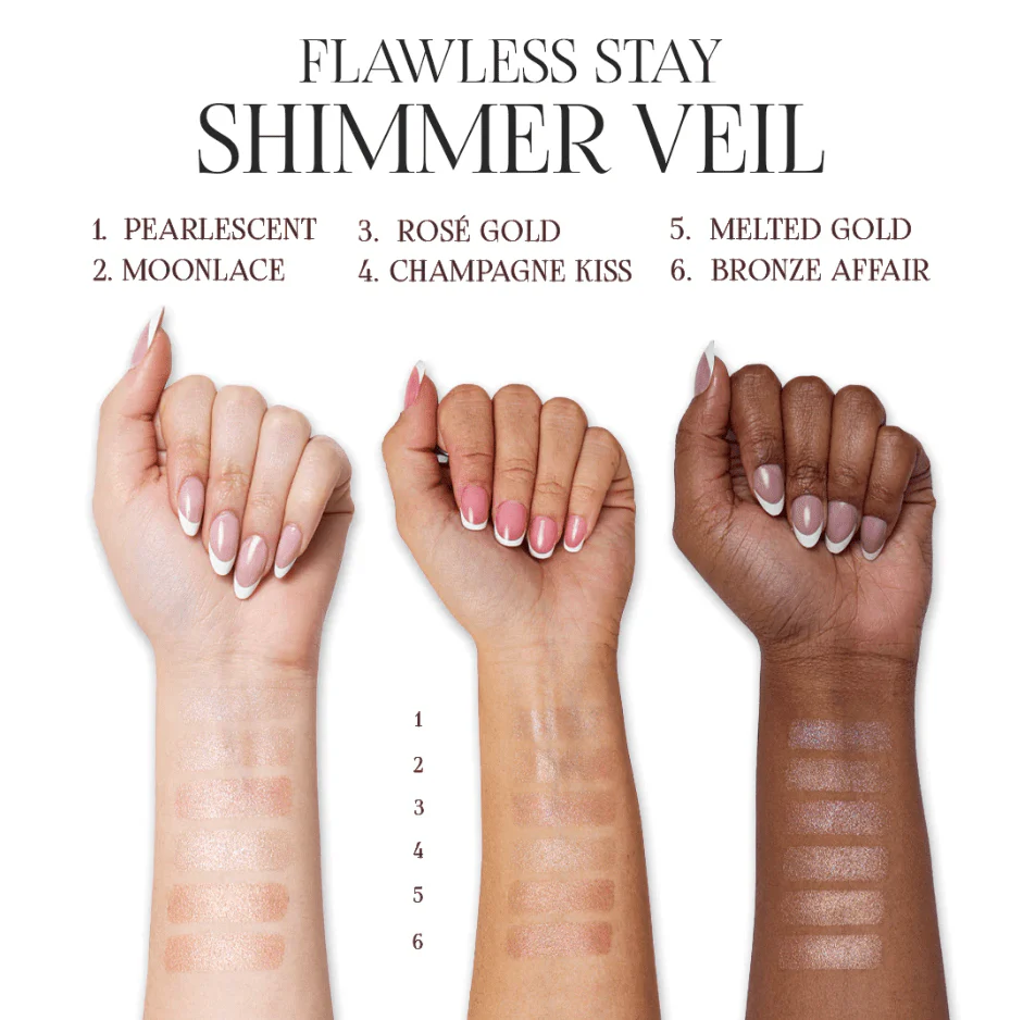 Flawless Stay Shimmer Veil Face & Body Highlighter - Image 5