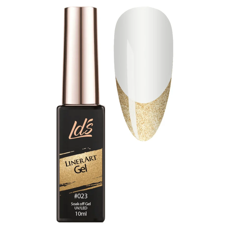 Gold Gel Polish Nail Art Liner