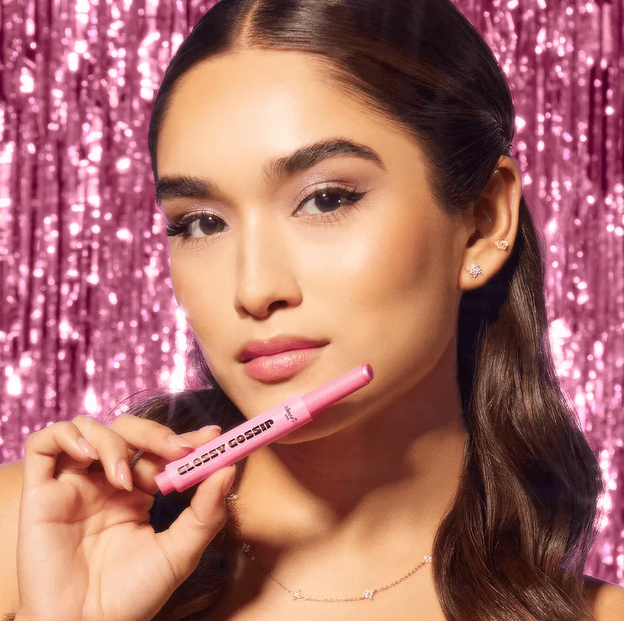 Glossy Gossip Shimmer Lip Plump Balm - Image 3