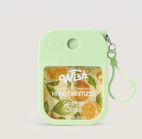 Golden Summer Hand Sanitizer With Silicone Case - Image 5
