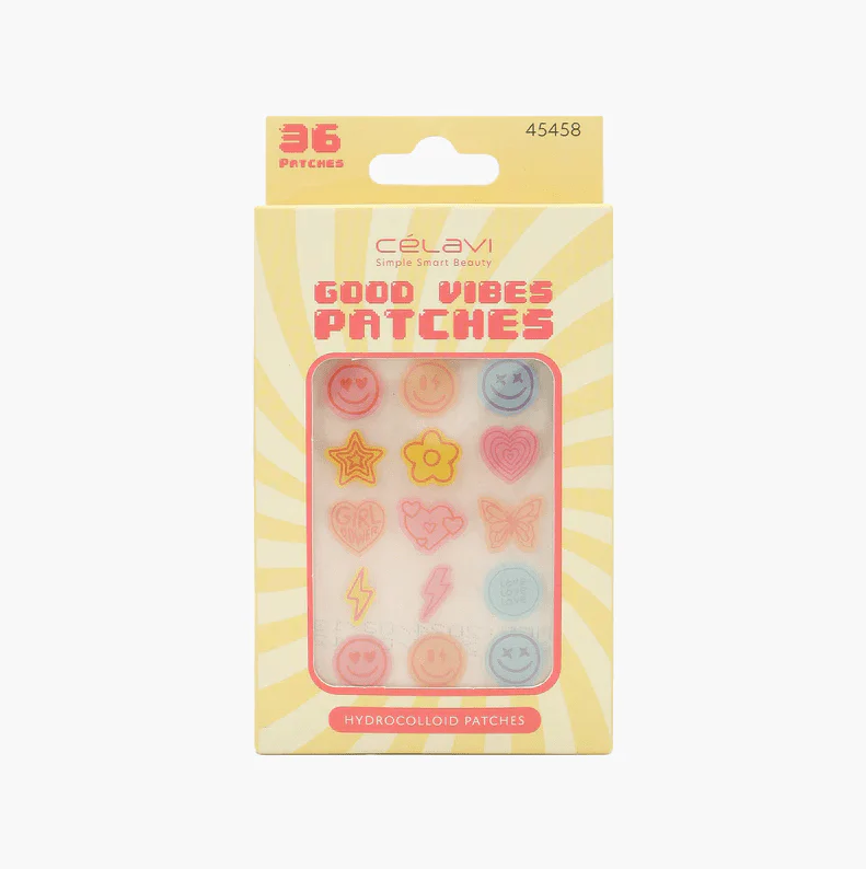 Good Vibes Patches 36PC
