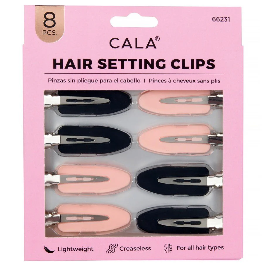 Hair Setting Clip 8-piece Pack