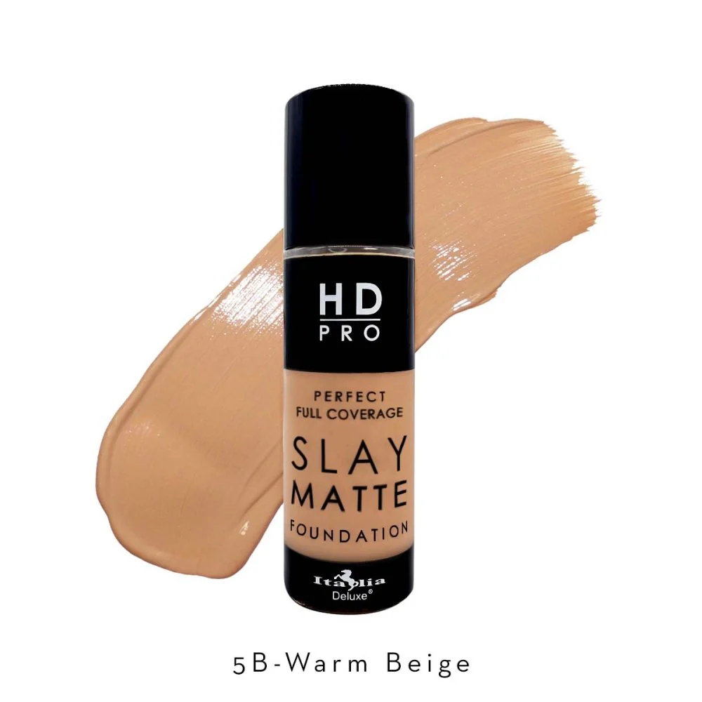 HD Pro Perfect Full Coverage Slay Matte Foundation - Image 6