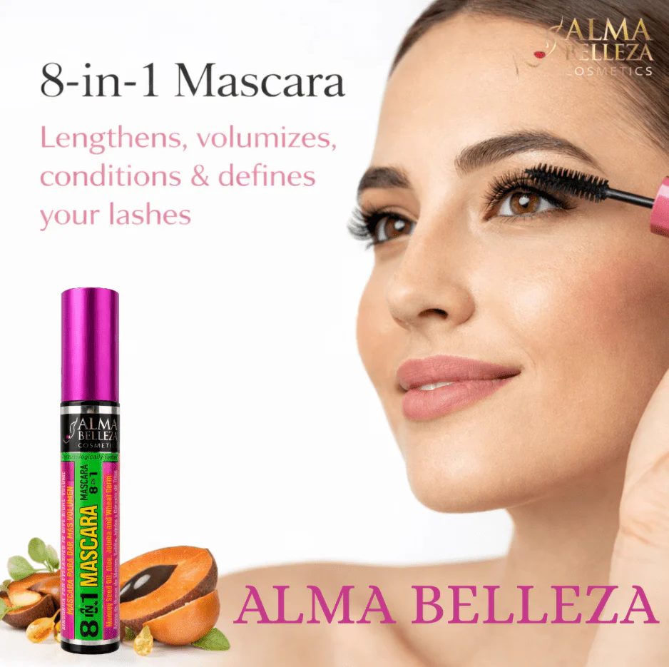 Intense Black - 8 en 1 Eyelash Mascara - Image 4