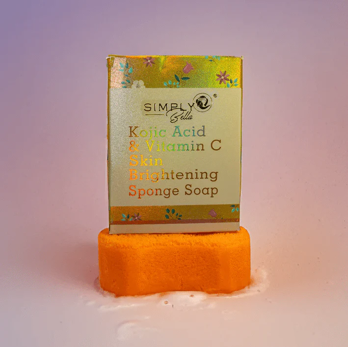 Kojic Acid & Vitamin C Skin Brightening Sponge Soap