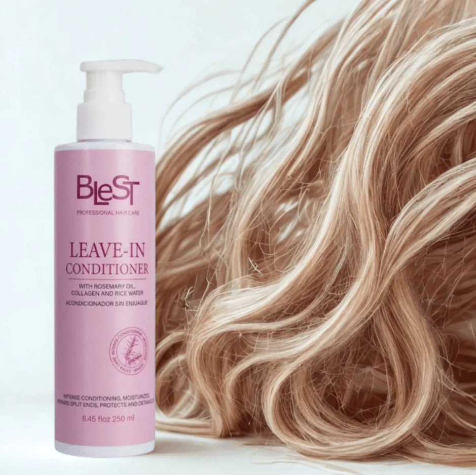 Leave-In Conditioner with Rosemary Oil Collagen And Rice Water