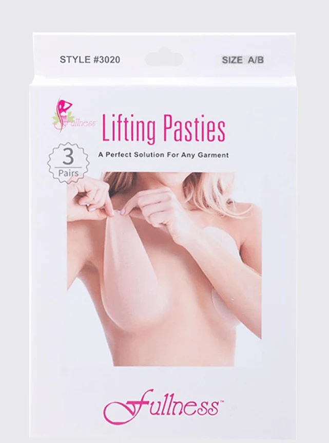 Lifting Braless Pasties 3 Pairs