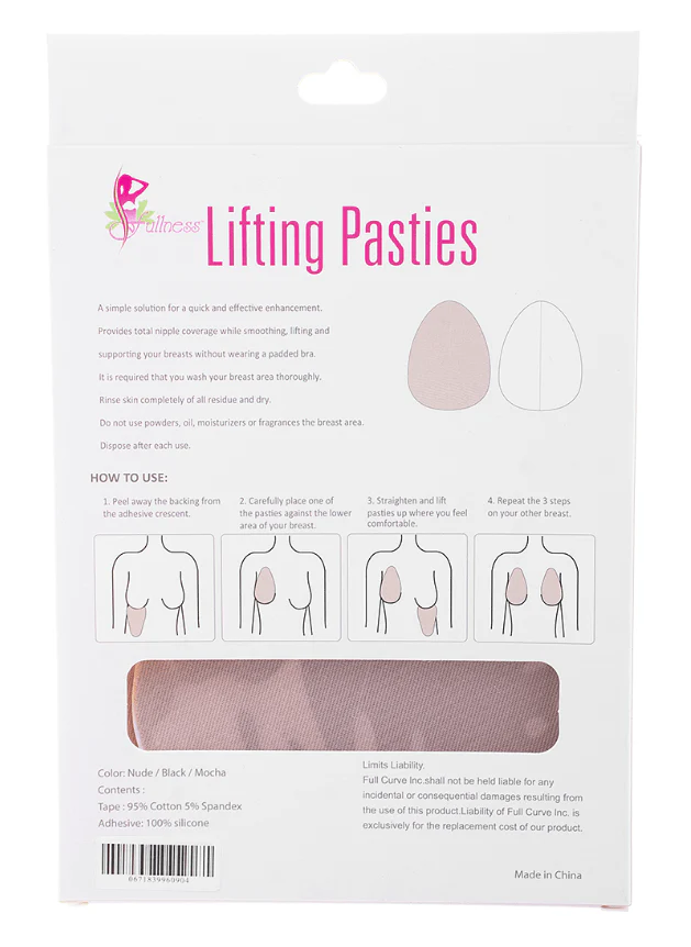Lifting Braless Pasties 3 Pairs - Image 2