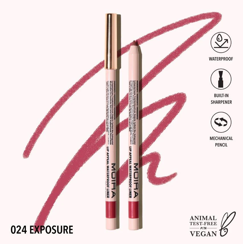 Lip Appeal Waterproof Lip Liner Pencil - Image 26