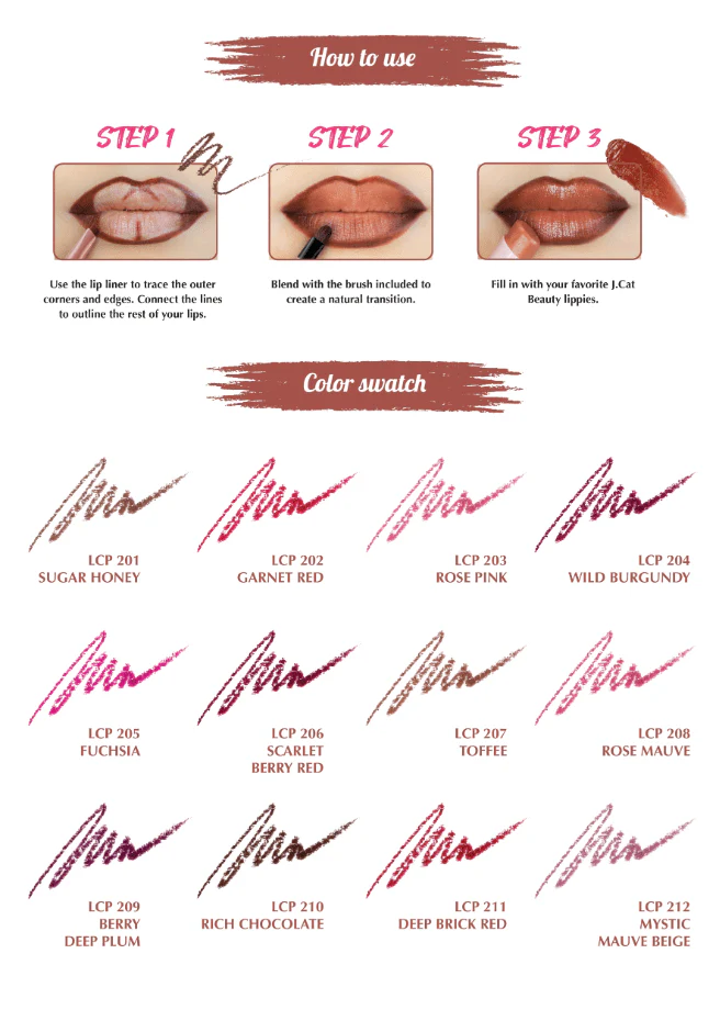 Lip Contour Liner Pencil & Brush - Image 3