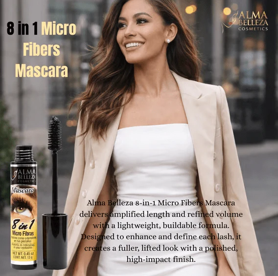 Micro Fibras - 8 en 1 Eyelash Mascara - Image 2