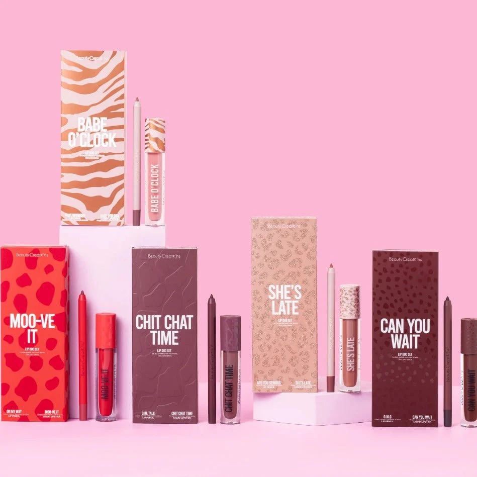 Moo-Ve It Lip Duo Set (Lipstick & Lip liner pencil) - Image 5