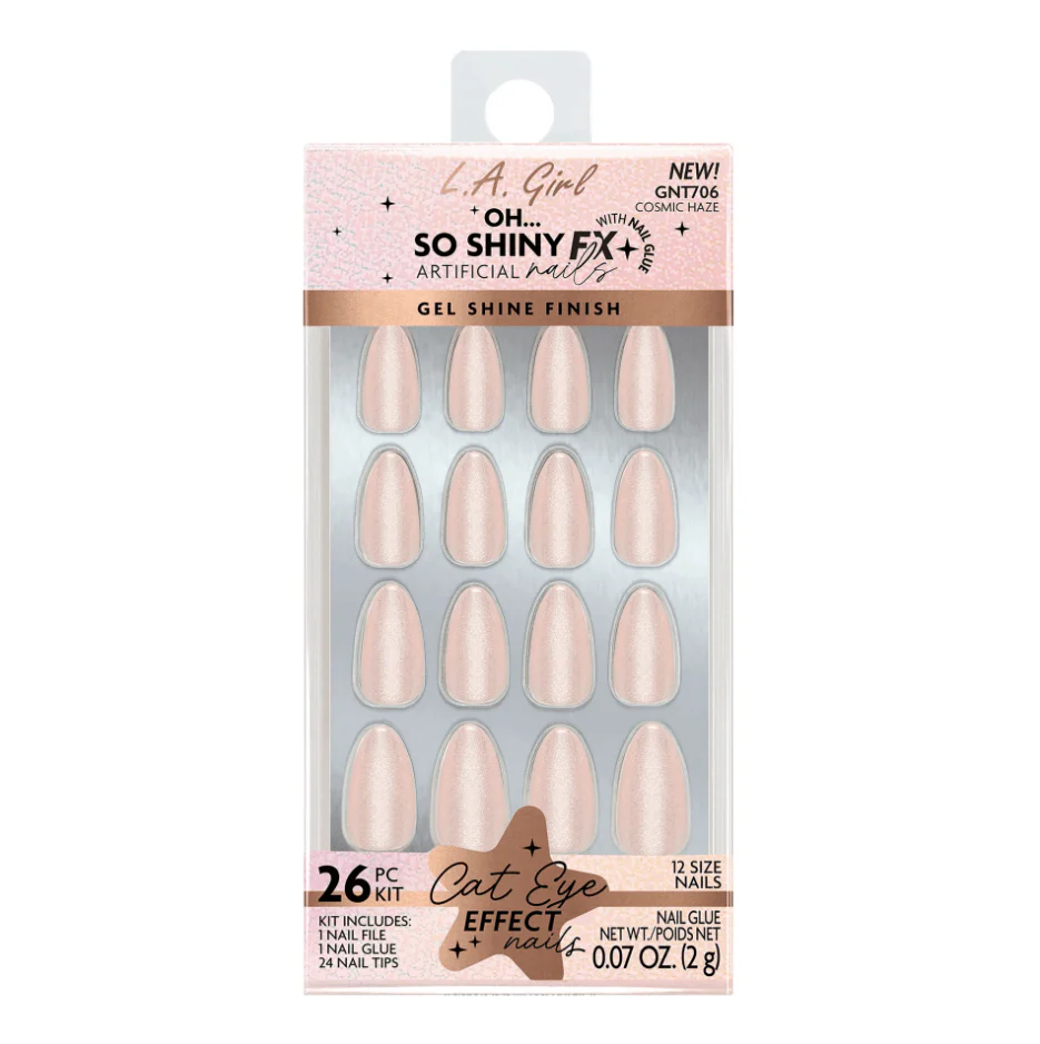 Oh So Shiny Nail Fx Glue-on Nail Tips