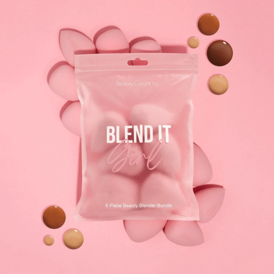 Pink Blend it Girl Blending Sponge Set