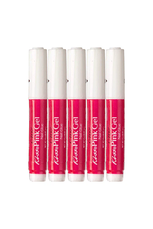 Pink Gel Nail Glue - Image 2