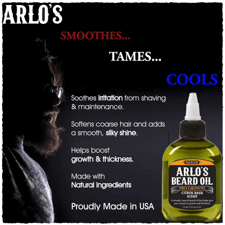 Pro Growth Beard Oil - Citrus Basil - Image 2