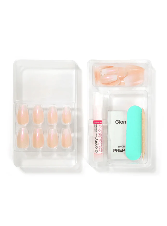 Shock Pink - French Chic Press On Nails - Image 3