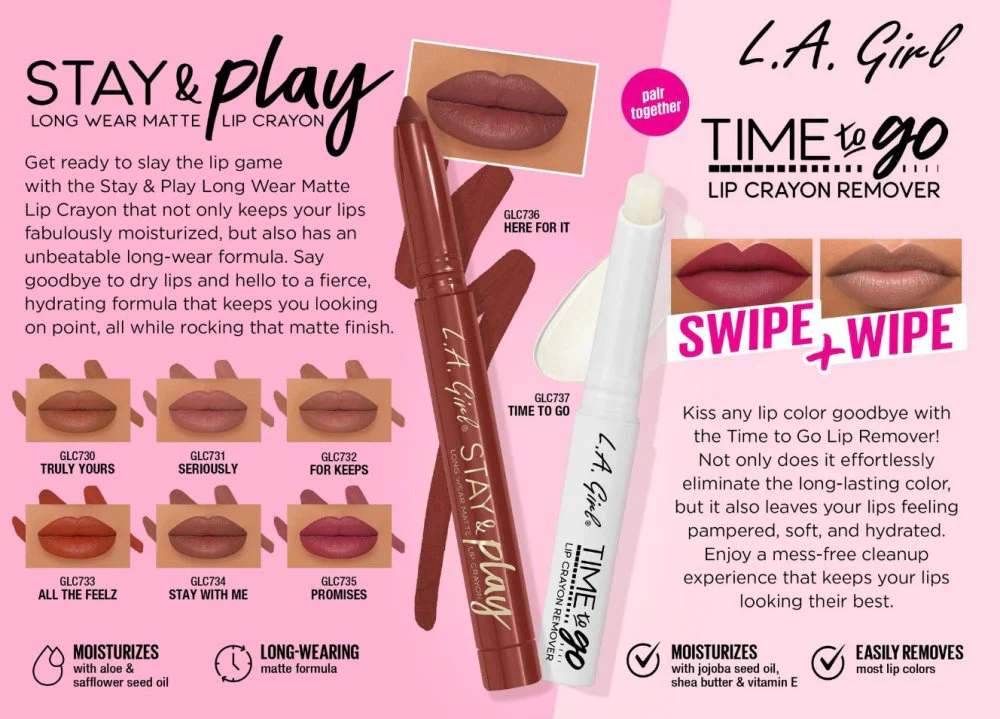 Stay & Play Lip Crayon Lipstick - Image 4