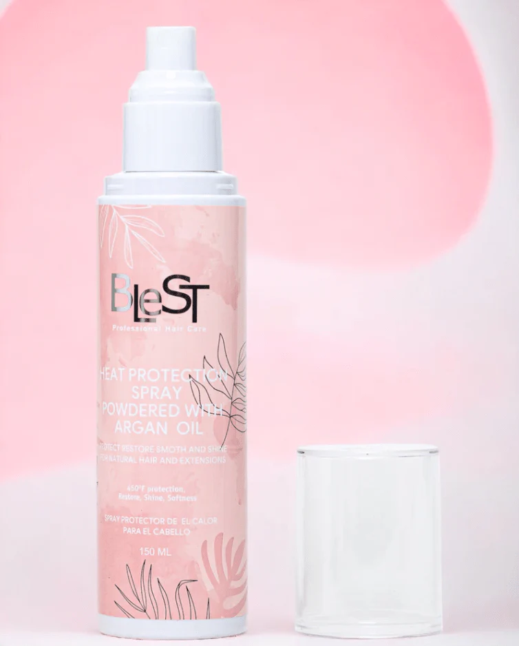 Heat Protection Spray Powdered with Argan Oil