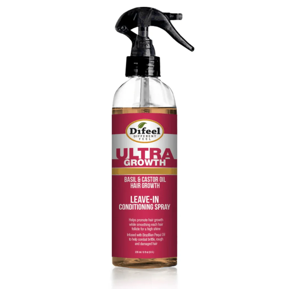 Ultra Growth Basil & Castor Hair Oil Leave in Conditioning