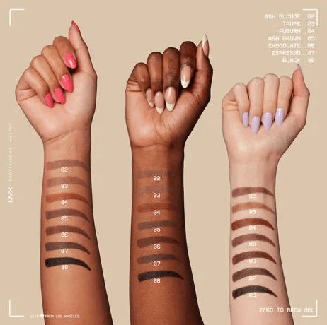 Zero to Brow Gel Longwear Eyebrow Gel - Image 4